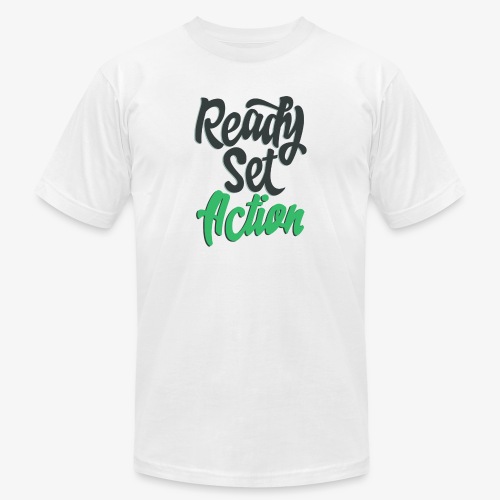 Ready.Set.Action! - Unisex Jersey T-Shirt by Bella + Canvas