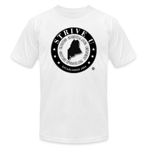 STRIVE U Emblem - Unisex Jersey T-Shirt by Bella + Canvas