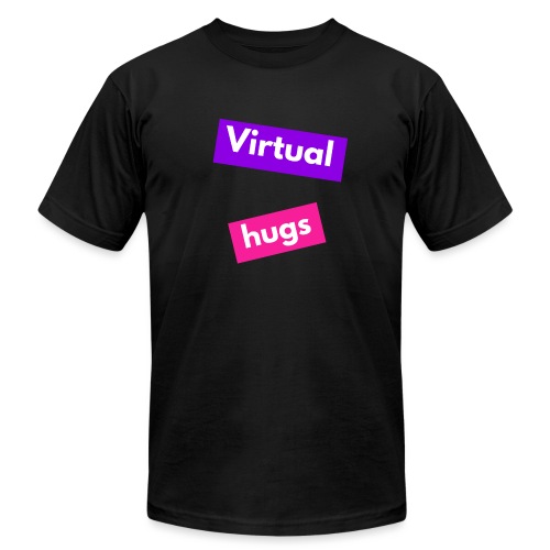 Virtual hugs - Unisex Jersey T-Shirt by Bella + Canvas