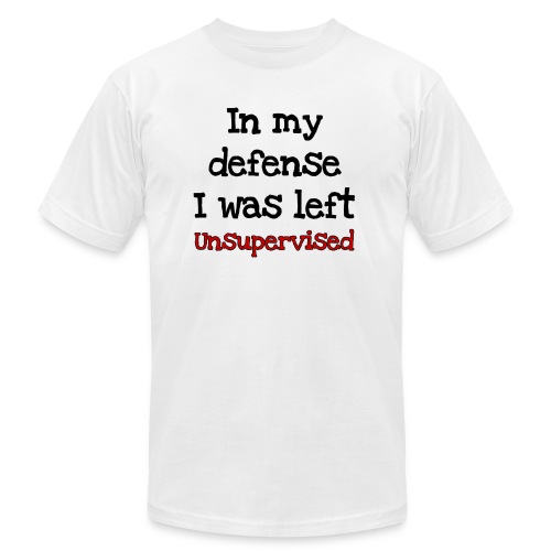 Left Unsupervised - Unisex Jersey T-Shirt by Bella + Canvas