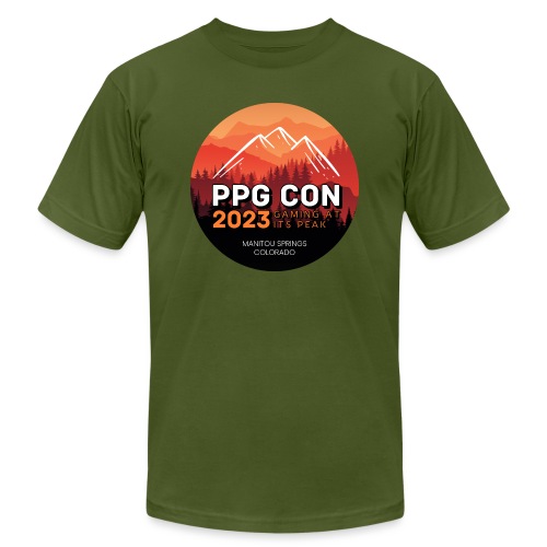 Pikes Peak Gamers Convention 2023 - Unisex Jersey T-Shirt by Bella + Canvas