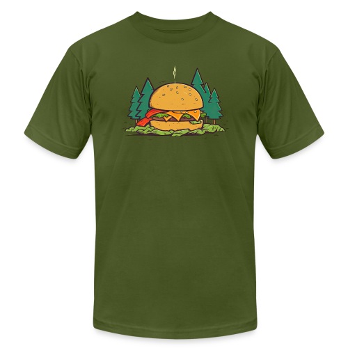 Campburger n' Cheese - Unisex Jersey T-Shirt by Bella + Canvas
