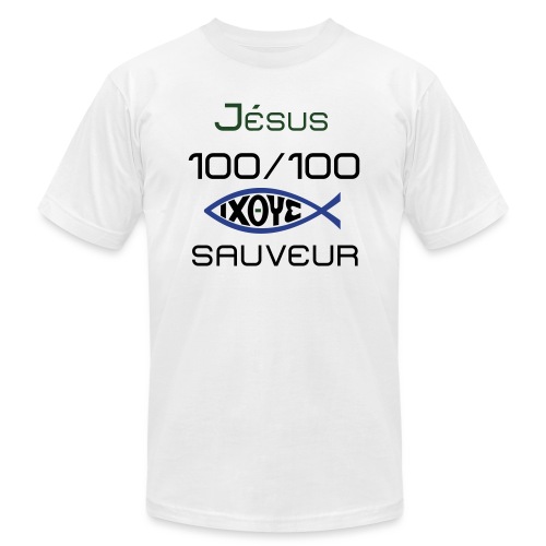 jesus100 - Unisex Jersey T-Shirt by Bella + Canvas