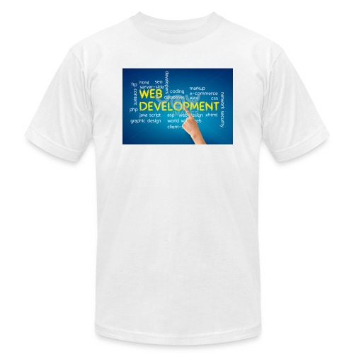 web development design - Unisex Jersey T-Shirt by Bella + Canvas