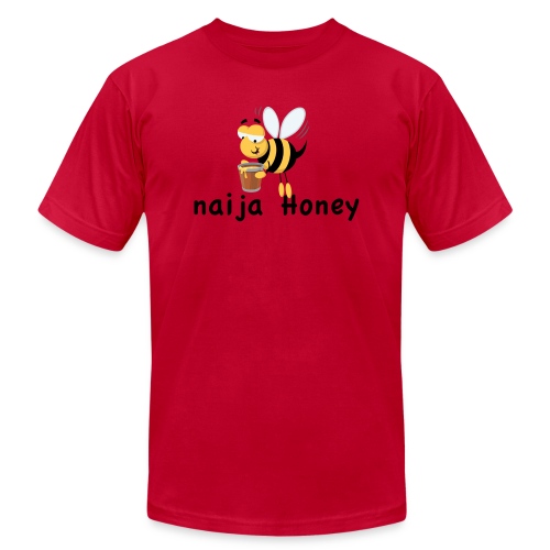 naija honey... - Unisex Jersey T-Shirt by Bella + Canvas