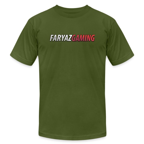 FaryazGaming Text - Unisex Jersey T-Shirt by Bella + Canvas
