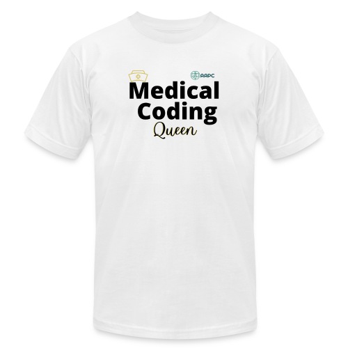 AAPC Medical Coding Queen Apparel - Unisex Jersey T-Shirt by Bella + Canvas