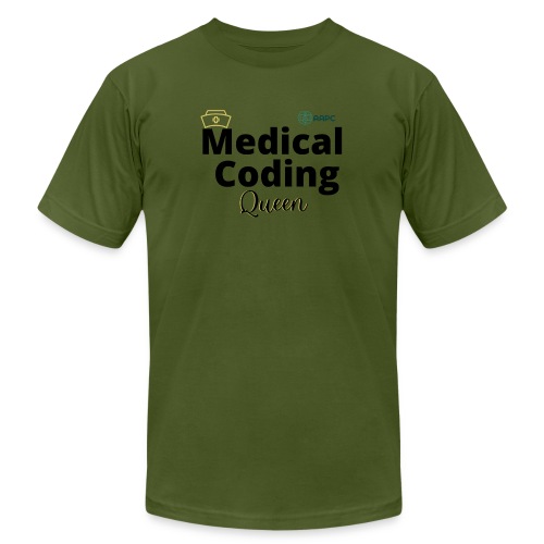 AAPC Medical Coding Queen Apparel - Unisex Jersey T-Shirt by Bella + Canvas