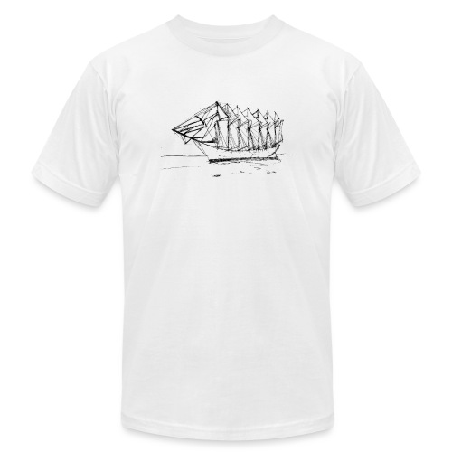 Seven-mast yacht - Unisex Jersey T-Shirt by Bella + Canvas