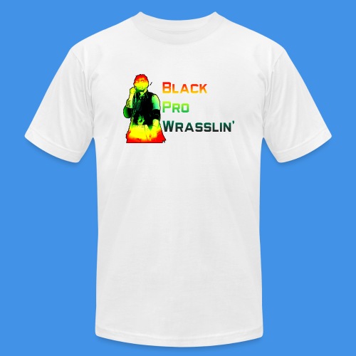 Black Pro Wrasslin - Unisex Jersey T-Shirt by Bella + Canvas