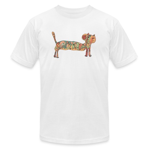 Funny Cat Gift for kitten lovers Colorful Art Kitt - Unisex Jersey T-Shirt by Bella + Canvas