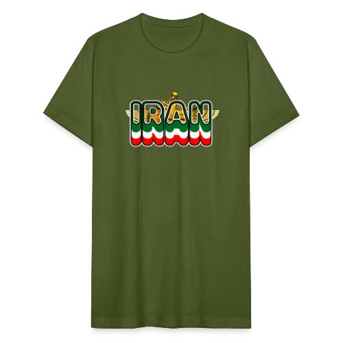 Iran Lion Sun Farvahar - Unisex Jersey T-Shirt by Bella + Canvas