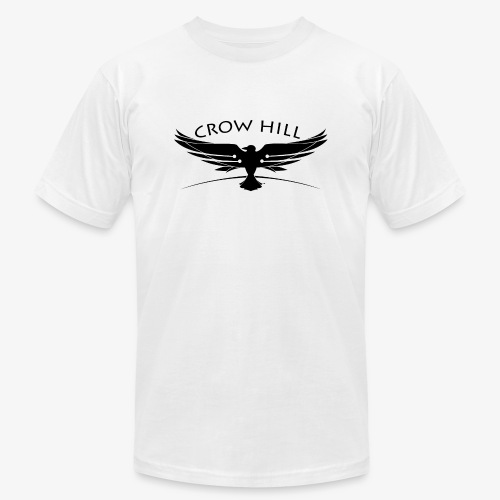 Crow Hill Band Black Logo - Unisex Jersey T-Shirt by Bella + Canvas