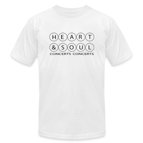 Heart & Soul Concerts Bubble White Horizon - Unisex Jersey T-Shirt by Bella + Canvas