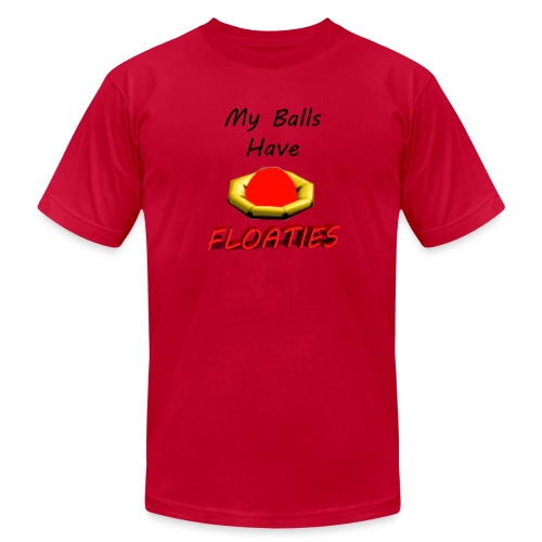 My Balls Have Floaties - Unisex Jersey T-Shirt by Bella + Canvas