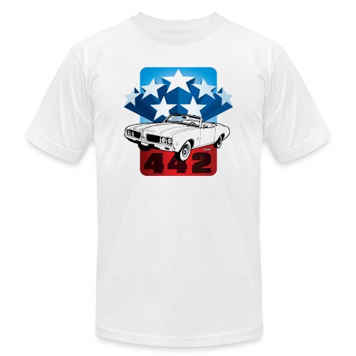 auto_oldsmobile_442_001 - Unisex Jersey T-Shirt by Bella + Canvas