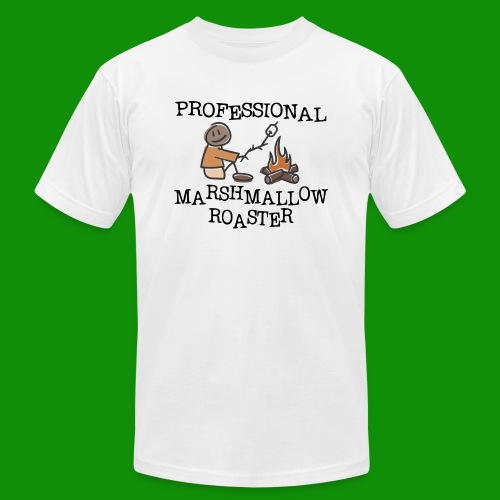 Professional Marshmallow Roaster - Unisex Jersey T-Shirt by Bella + Canvas