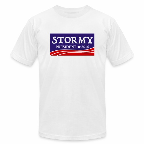 Stormy For President! - Unisex Jersey T-Shirt by Bella + Canvas