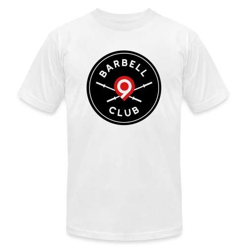 CrossFit9 Barbell Club II - Unisex Jersey T-Shirt by Bella + Canvas