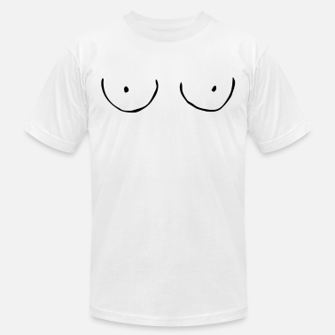 Cartoon Draw Women Boobs - Funny Cute Graphic Tee' Women's T-Shirt |  Spreadshirt