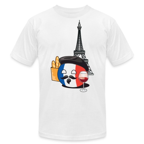 FranceBall I - Unisex Jersey T-Shirt by Bella + Canvas