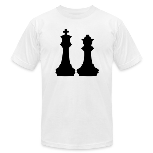 king and queen - Unisex Jersey T-Shirt by Bella + Canvas