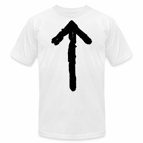 Elder Futhark Rune Tiwaz - Letter T - Unisex Jersey T-Shirt by Bella + Canvas