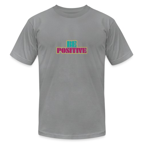 BE positive - Unisex Jersey T-Shirt by Bella + Canvas