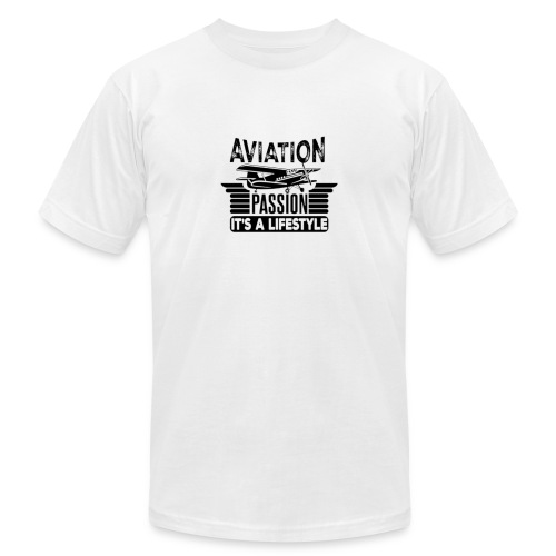 Aviation Passion It's A Lifestyle - Unisex Jersey T-Shirt by Bella + Canvas