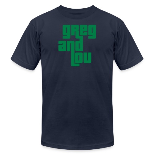 greg and lou title - Unisex Jersey T-Shirt by Bella + Canvas
