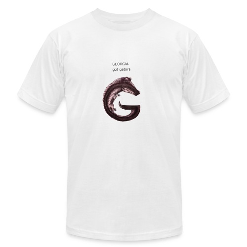 Georgia gator - Unisex Jersey T-Shirt by Bella + Canvas