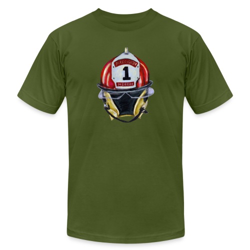 Firefighter - Unisex Jersey T-Shirt by Bella + Canvas
