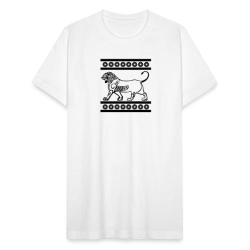 Lion in Parseh L3 - Unisex Jersey T-Shirt by Bella + Canvas