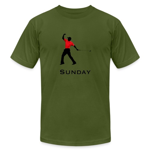 Sunday Red - Unisex Jersey T-Shirt by Bella + Canvas