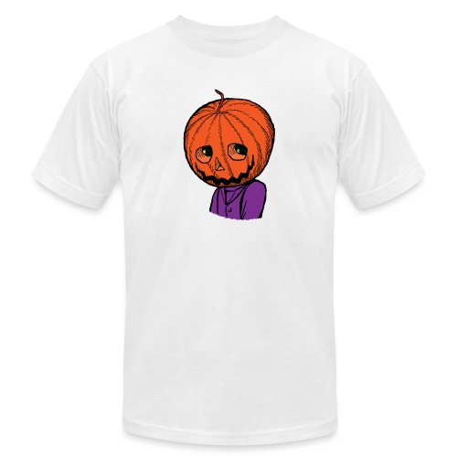 Pumpkin Head Halloween - Unisex Jersey T-Shirt by Bella + Canvas
