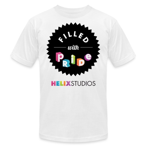 Pride2014-Both - Unisex Jersey T-Shirt by Bella + Canvas