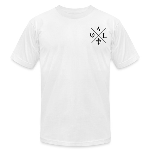 cross logo 2 no box - Unisex Jersey T-Shirt by Bella + Canvas