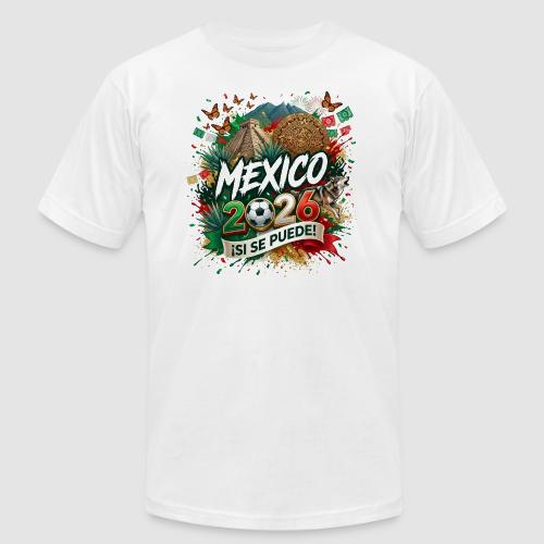 Mexico — sí se puede | Nations 26 - Unisex Jersey T-Shirt by Bella + Canvas