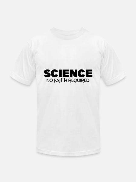 Atheist shirt - Unisex Jersey T-Shirt by Bella + Canvas - white