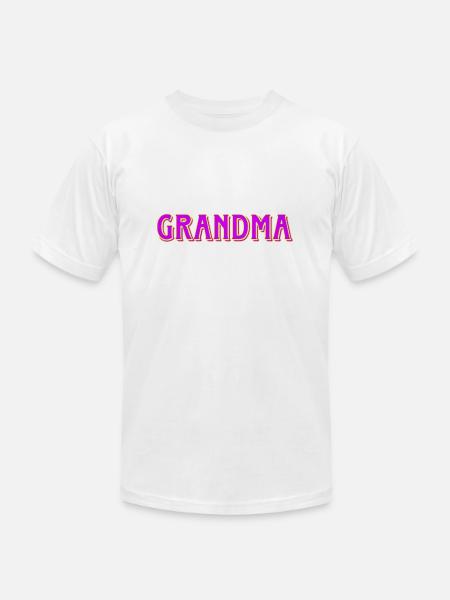 grandma - Unisex Jersey T-Shirt by Bella + Canvas - white