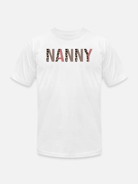 Nanny - Unisex Jersey T-Shirt by Bella + Canvas - white