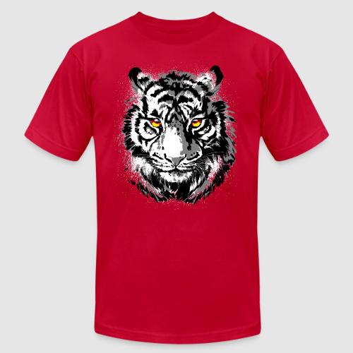 Tiger Head - Tiger Artwork - Wildlife Big Cats - Unisex Jersey T-Shirt by Bella + Canvas