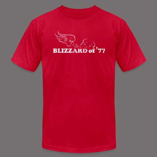 Blizzard of 77 - Unisex Jersey T-Shirt by Bella + Canvas