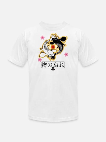 Mono no aware (物の哀れ) - Unisex Jersey T-Shirt by Bella + Canvas - white