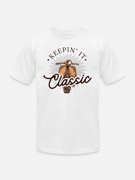 Keepin' It Classic - Unisex Jersey T-Shirt by Bella + Canvas - white