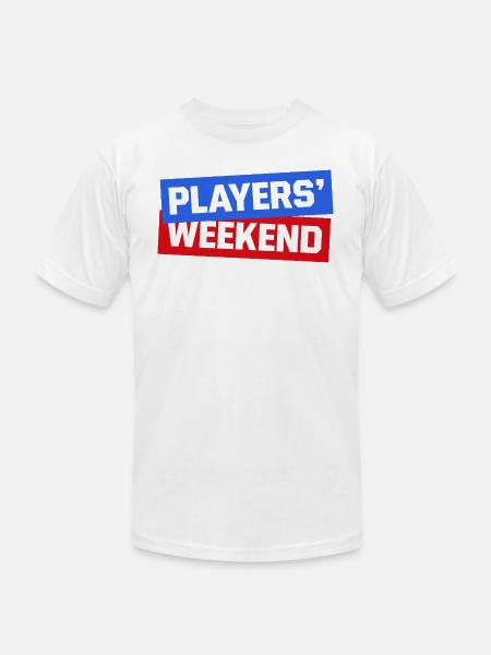 Players Weekend - Unisex Jersey T-Shirt by Bella + Canvas - white