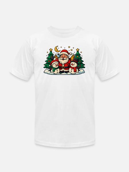 DISEÑO_NAVIDEÑO - Unisex Jersey T-Shirt by Bella + Canvas - white