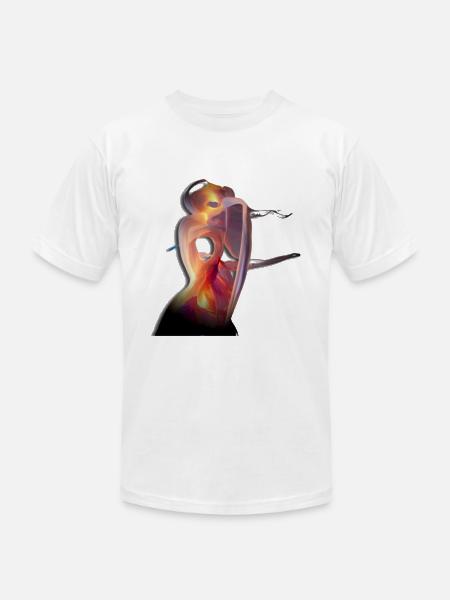 The Phantom Rhapsody - Unisex Jersey T-Shirt by Bella + Canvas - white