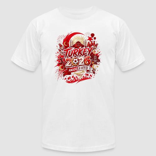 Türkiye 2026 —anadolu atesi | World Cup - Unisex Jersey T-Shirt by Bella + Canvas