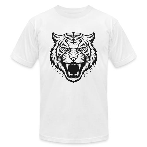 Wild Tiger Fashion, the fury of the feline tiger. - Unisex Jersey T-Shirt by Bella + Canvas
